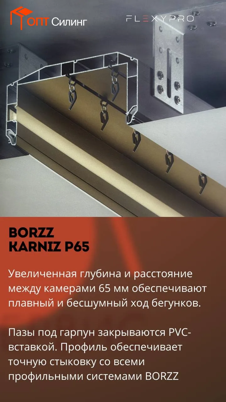 🆕 Скоро в продаже — BORZZ KARNIZ P65