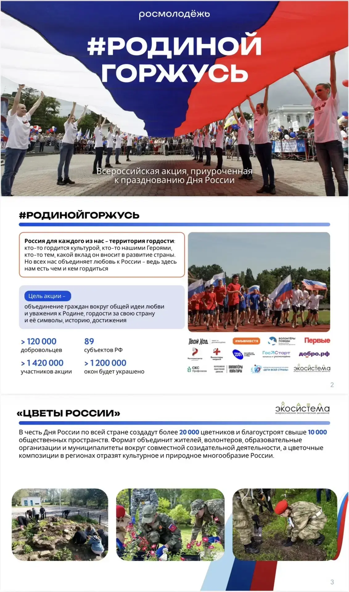 12 июня – главный праздник российской государственности, отражающий истинное уважение к своей Родине