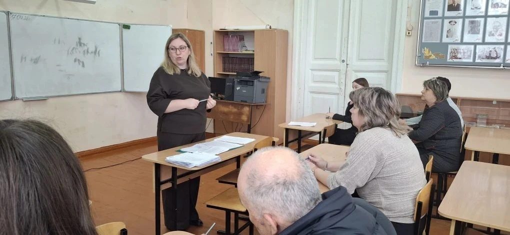 В лицее состоялось рабочее совещание, посвящённое вопросам организации и проведения Все...