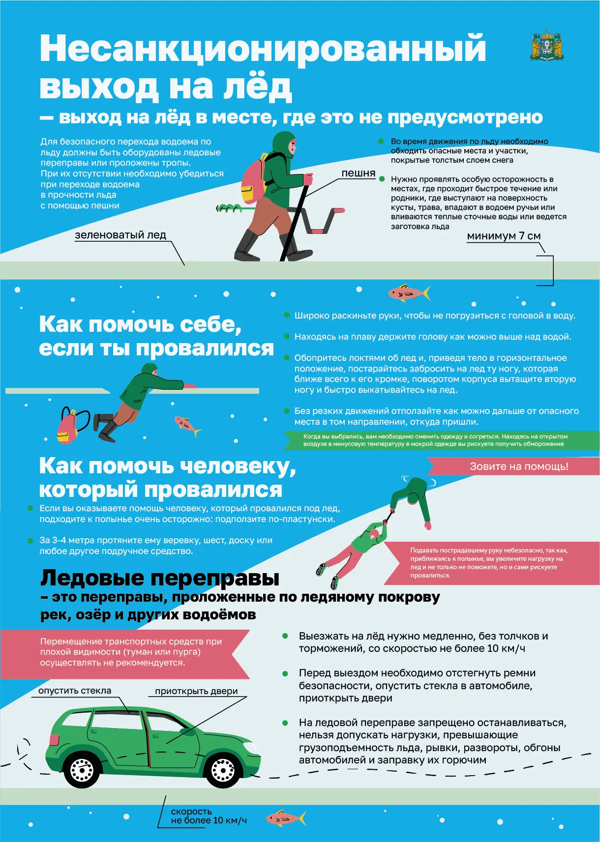 ⚠️ Лёд не прощает ошибок. Коротко о главном