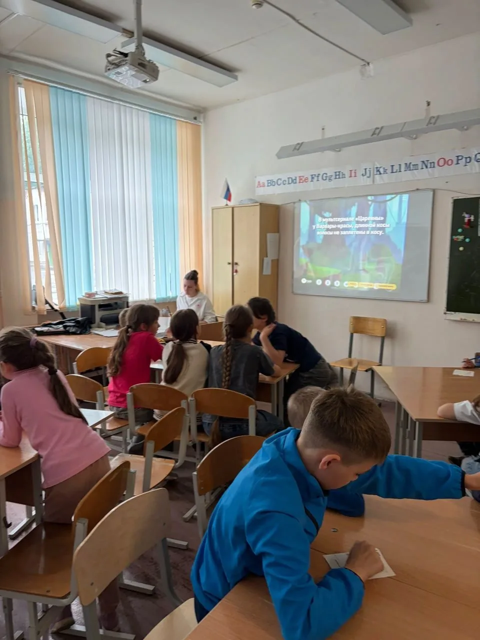 💌Сегодня прошёл уже четвёртый день в школьном лагере «Я, ты, он, она, мы — единая страна»! 

Сегодн