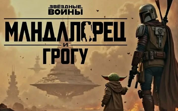 Мандалорец и Грогу ➡️