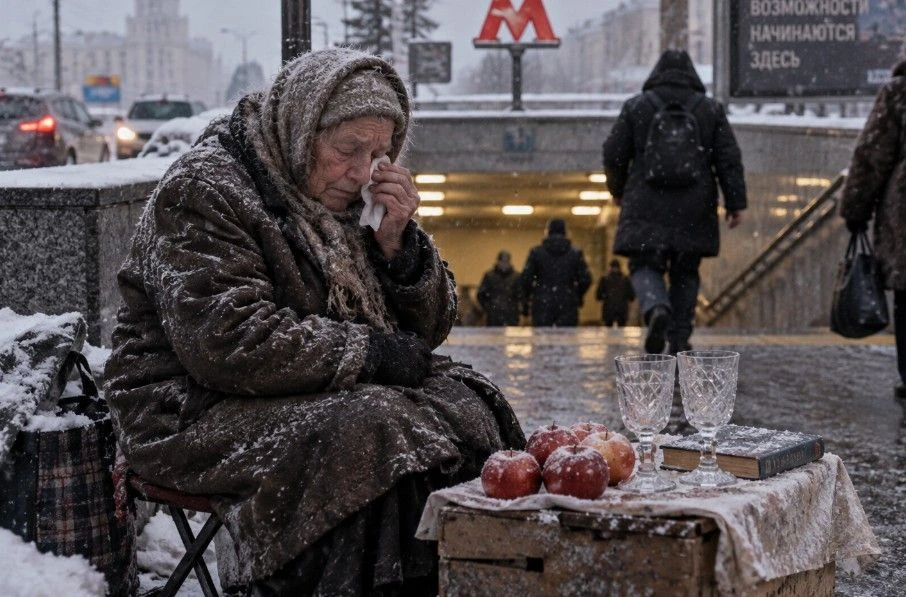 БАБУШКА УМИРАЛА НА МОРОЗЕ, ЕЙ НЕКУДА БЫЛО ИДТИ…