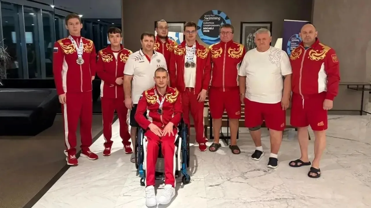 🏊‍♂️ Паралимпийские пловцы из Башкирии завоевали 7 медалей на чемпионате Европы