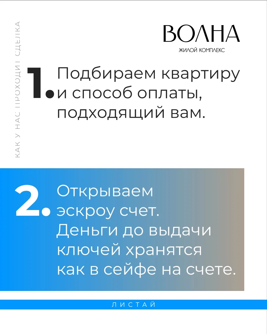 Рассказали о том, как у нас проходит сделка по приобретению квартиры вашей мечты📃