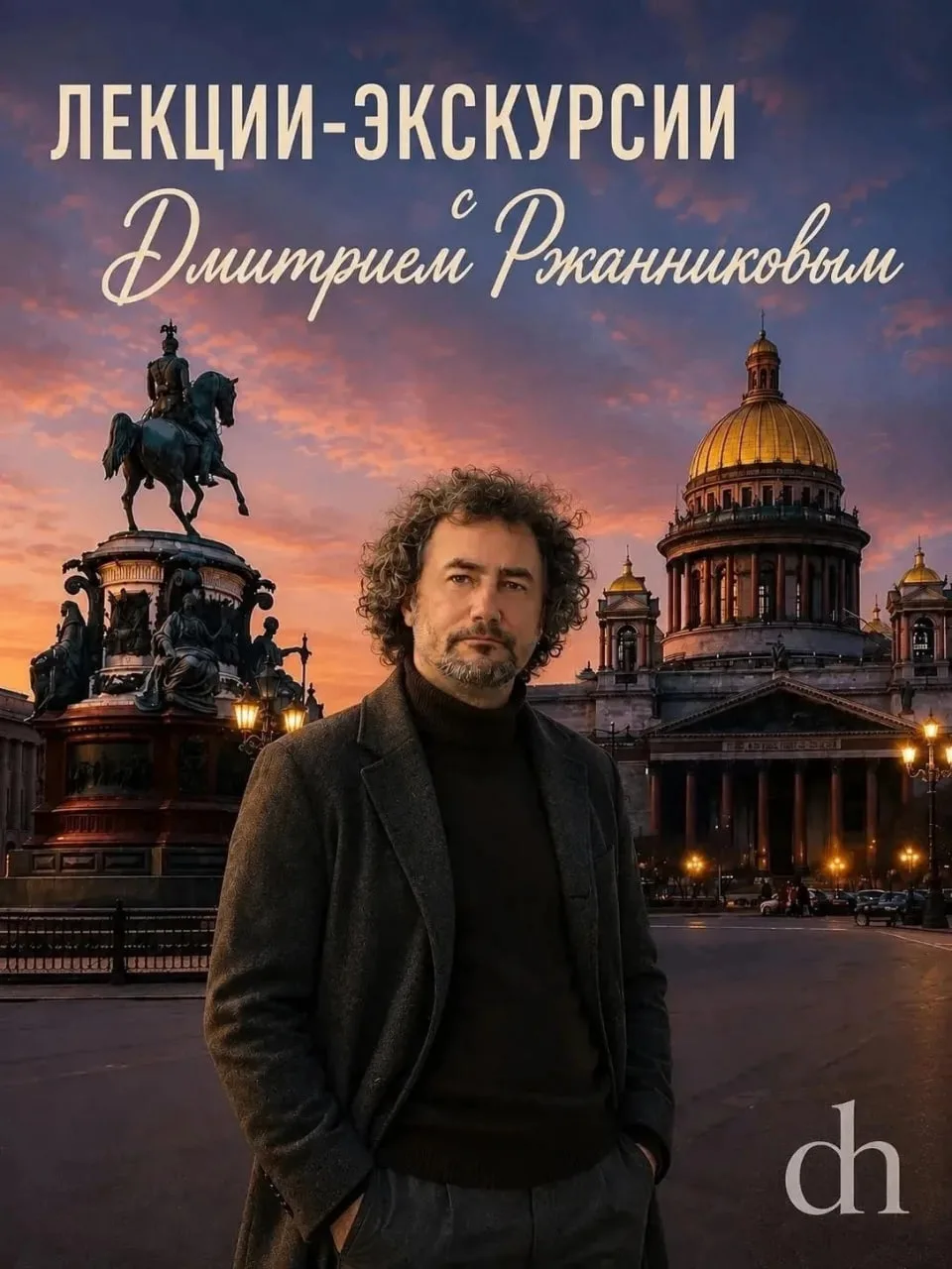 Лекции-экскурсии Дмитрия Ржанникова в начале сентября!