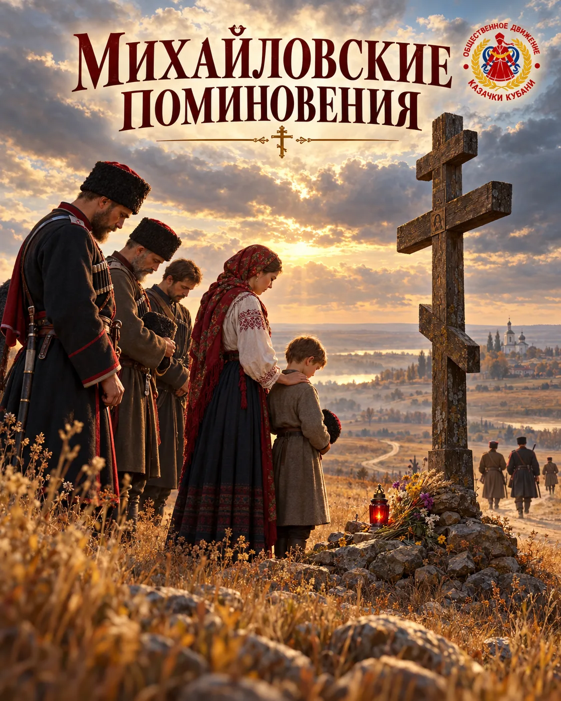 Сегодня - Михайловские поминовения.