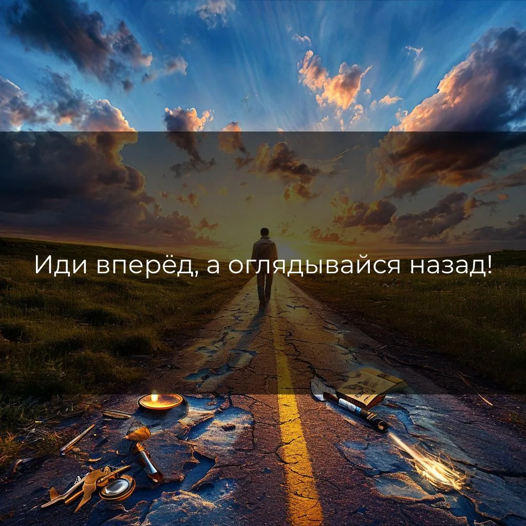 Иди вперёд, а оглядывайся назад!