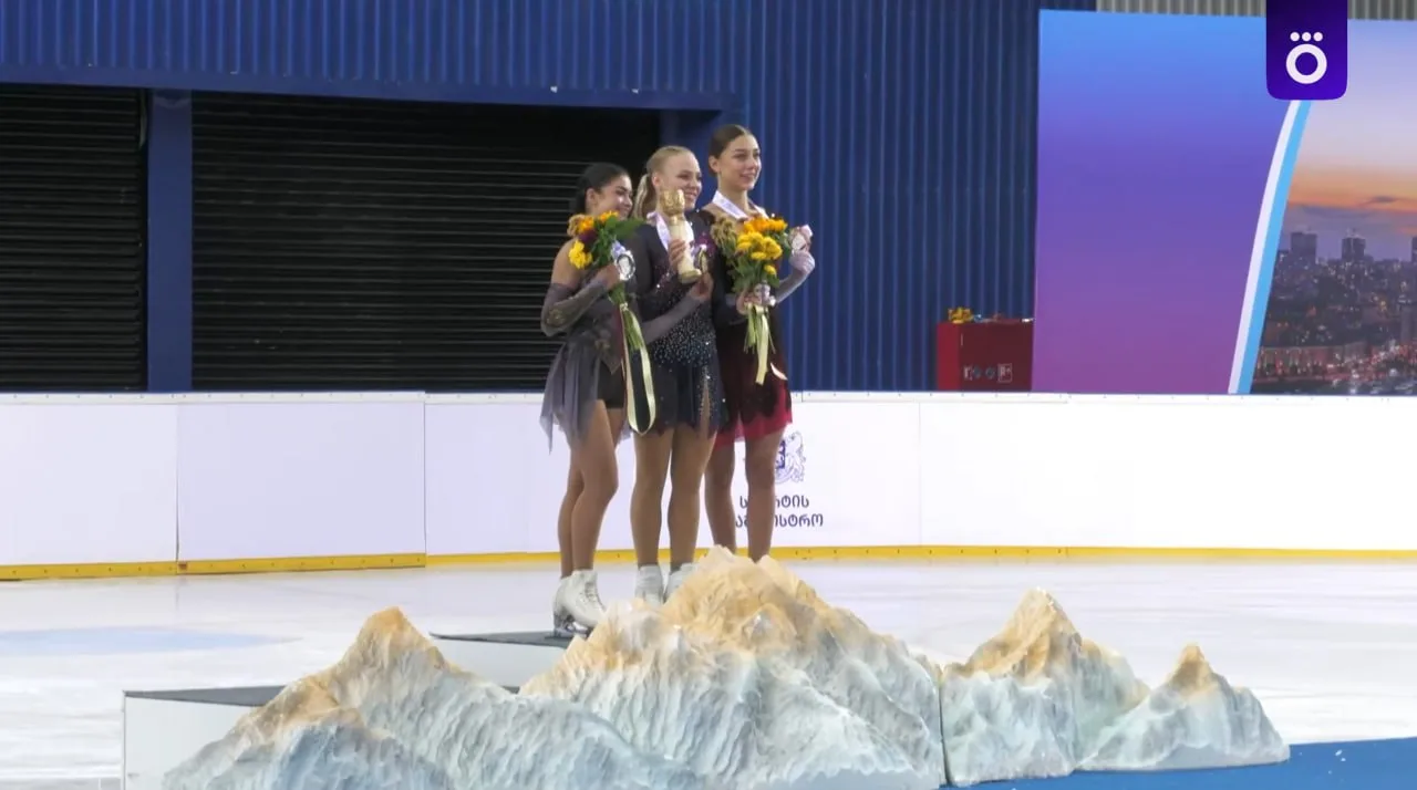 Церемония награждения женщин на Trialeti Trophy, а также все интервью и прокаты топ-3 д...