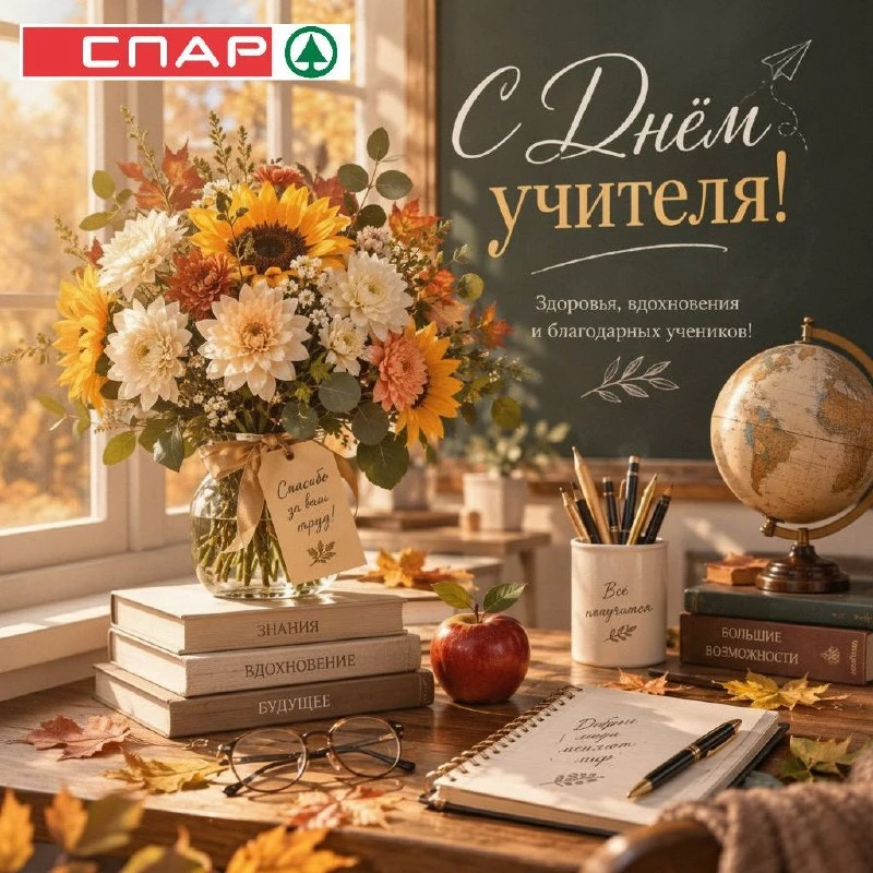 С Днём учителя! 🎉