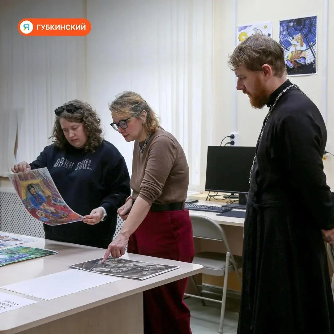 Юные художники Губкинского покоряют «Красоту Божьего мира»
