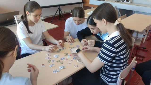 Сегодня для учащихся 7 класса ГБОУ ООШ с. Новопавловка в рамках Всероссийского фестиваля "Космофест 
