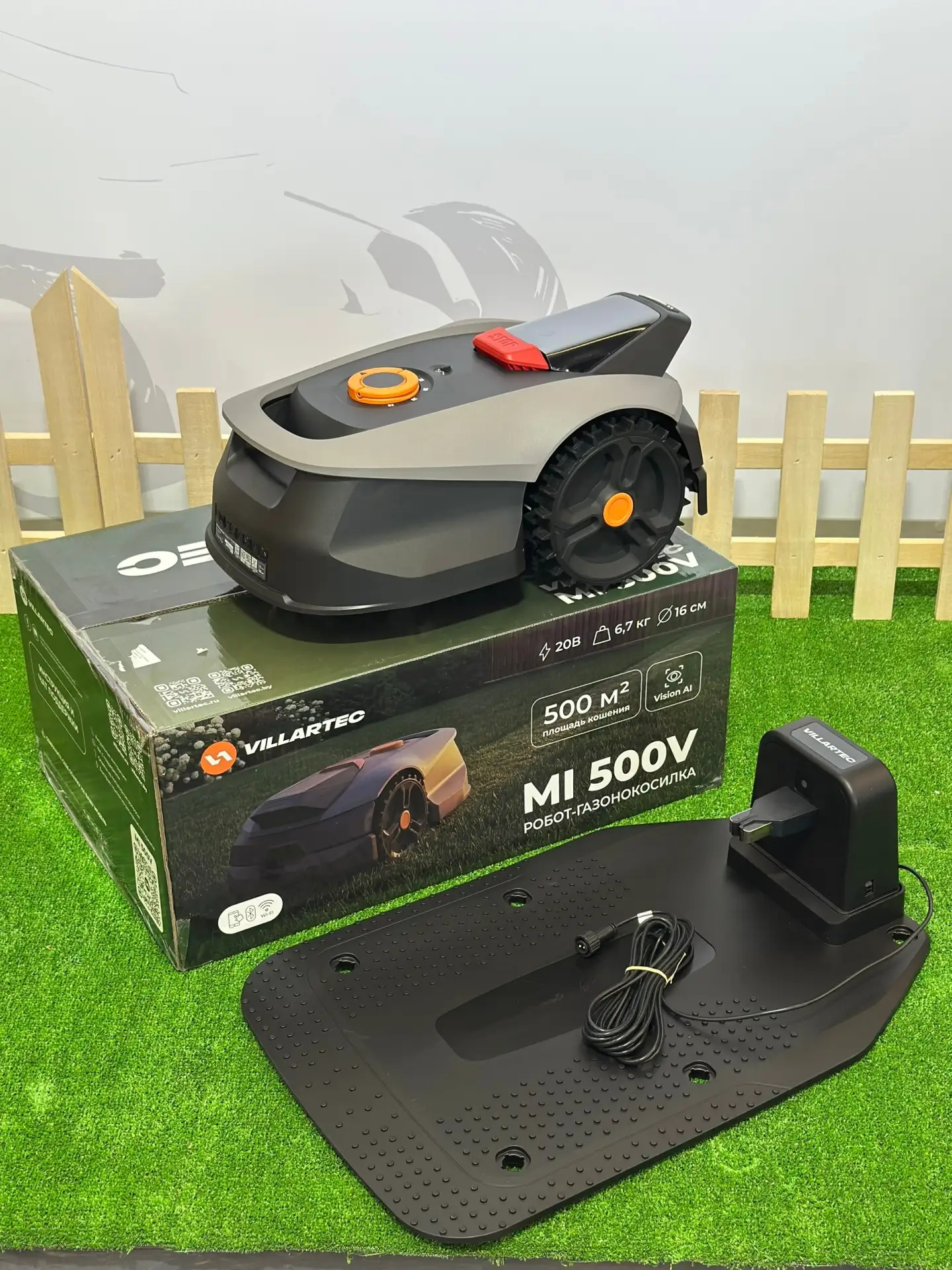 👀 ОН ВИДИТ ВСЁ! Робот-газонокосилка VILLARTEC MI 500V!

Инновационная новинка 2026 года с компьютер