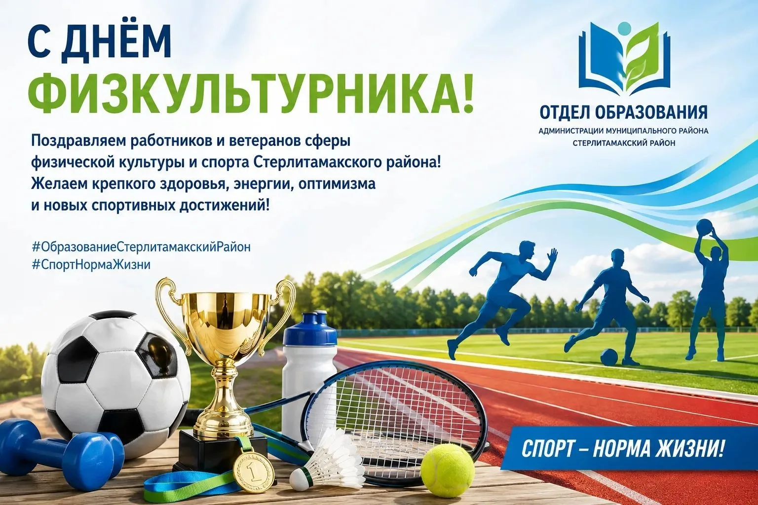 Уважаемые работники и ветераны сферы физической культуры и спорта Стерлитамакского района!
