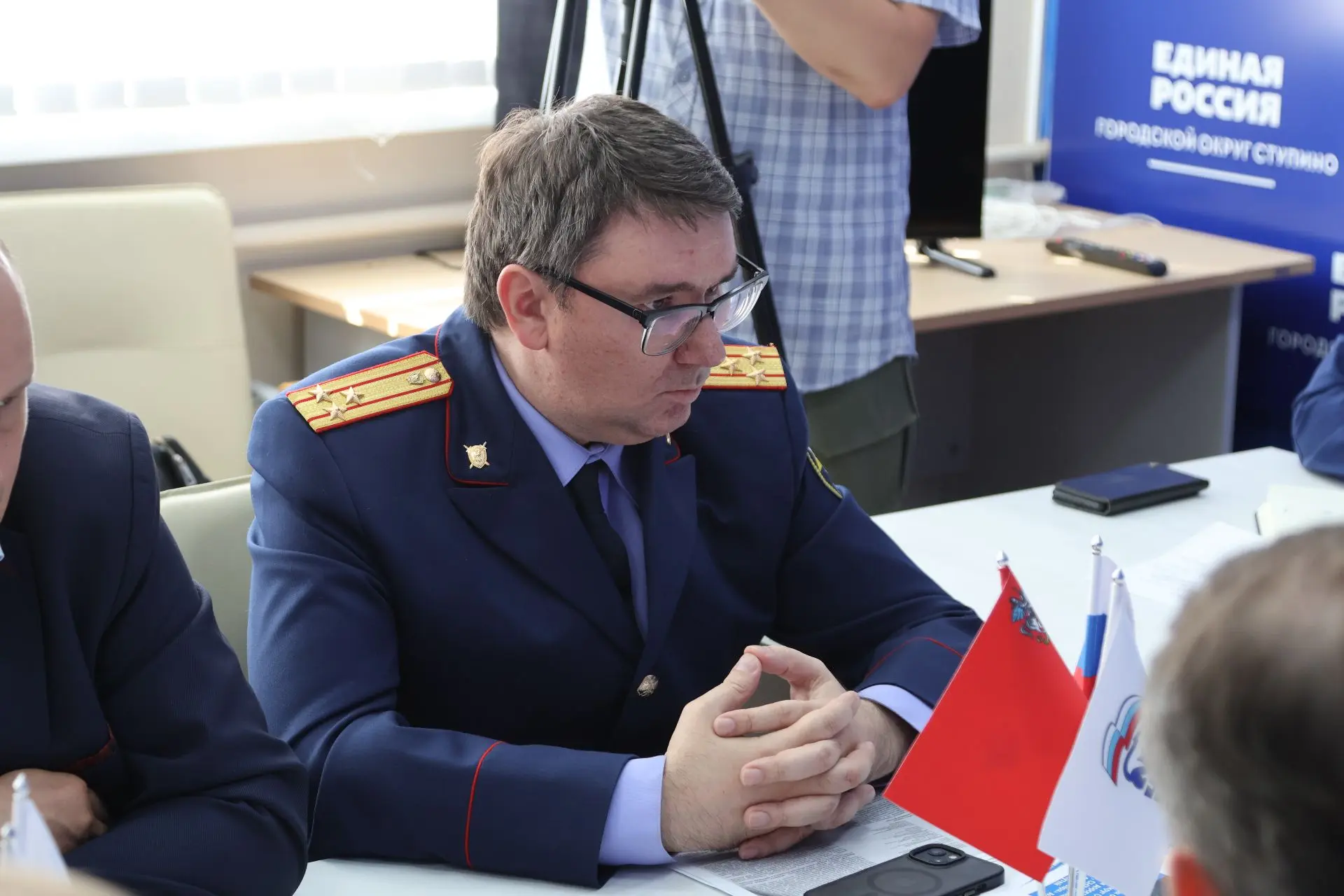 📝 Глава Ступино провёл личный приём граждан в Общественной приёмной  В Общественной приёмной партии 