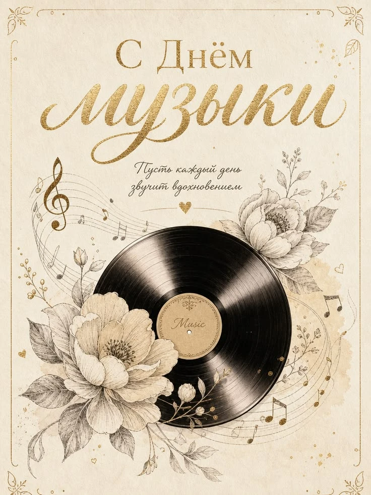 Поздравляем с Международным днëм музыки!🎼🎹🎶