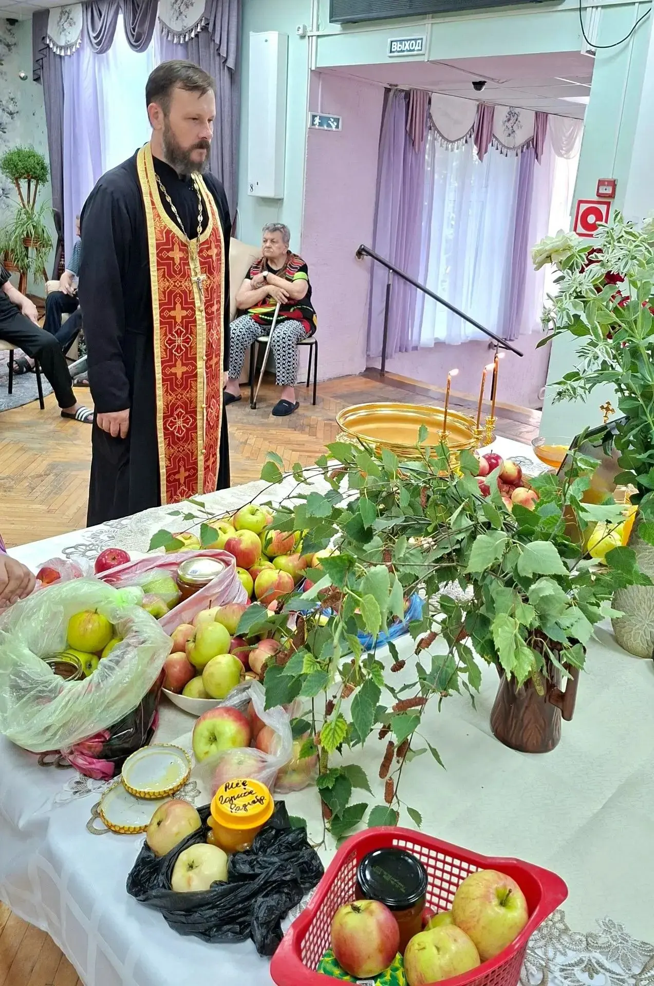 19 августа в нашем доме-интернате, в день Преображения Господня, состоялся водосвятный ...