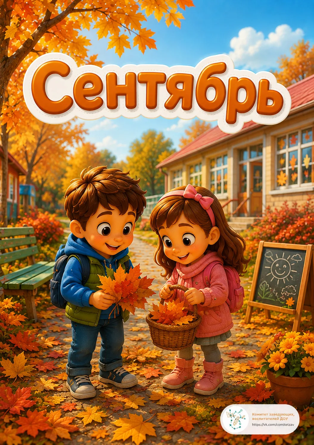 Папка-передвижка на сентябрь 🍁