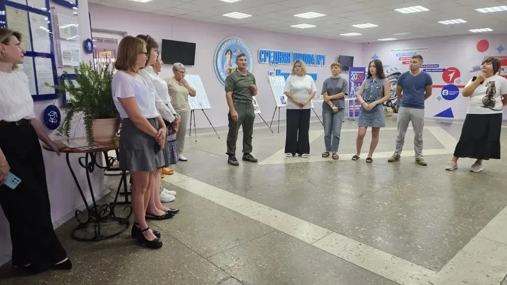 Безопасность в приоритете: средняя школа №1 города Новый Оскол приняла участие во всеро...