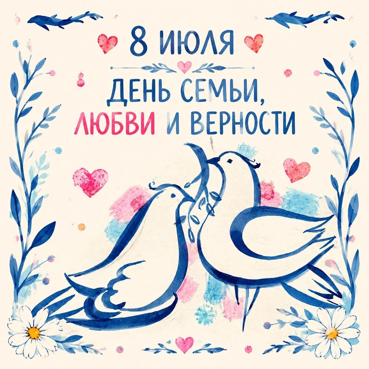 🌸 Поздравляем с Днём семьи, любви и верности!

Желаем, чтобы в каждом доме царили уют, доверие и вз