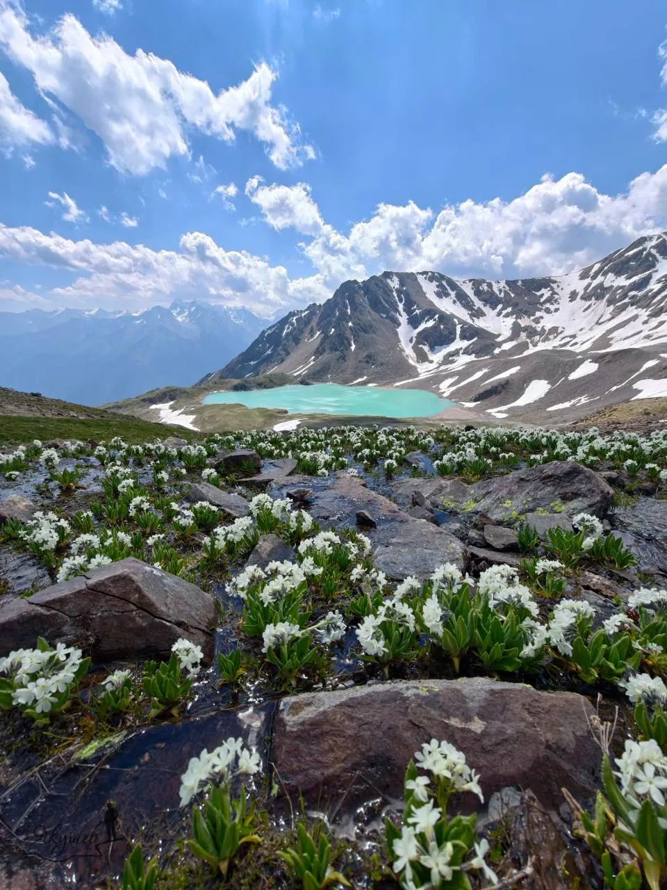 🏔Сылтранкёль — одно из самых красивых высокогорных озёр Приэльбрусья