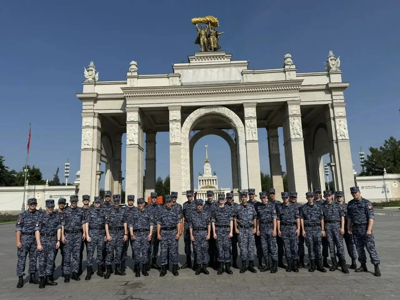 Сегодня личный состав войсковой части 3419 посетил выставку «ПроДвижение» на ВДНХ!