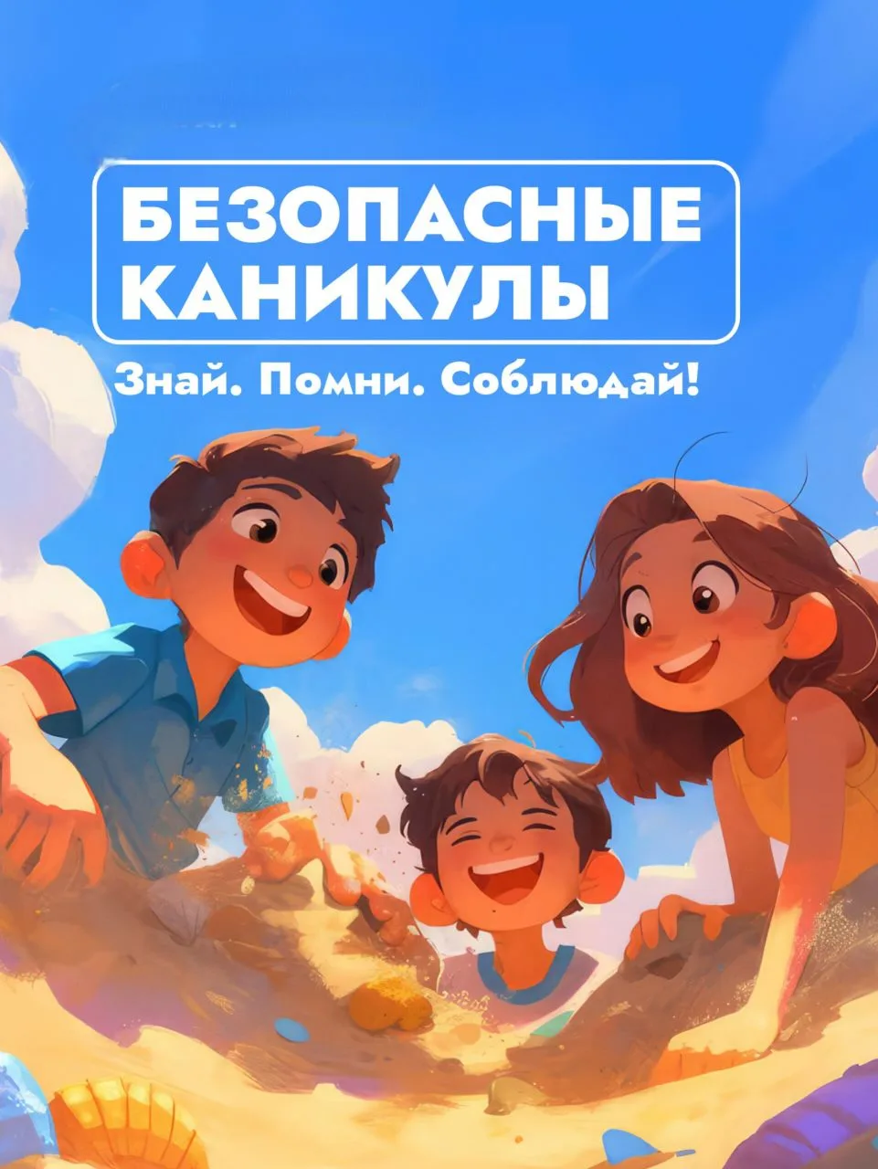 🔴  Безопасные каникулы: топ важных правил