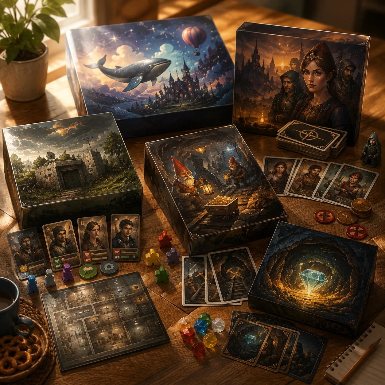 Топ-5 настолок

🎲 Лето — время играть вместе! Это повод отвлечься от гаджетов и провести время с се