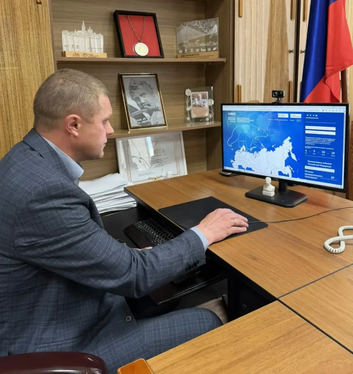 Принял участие в предварительном голосовании «Единой России»🇷🇺
