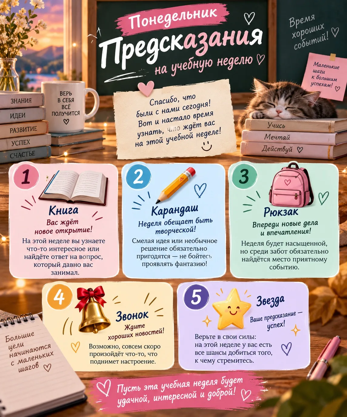 🔮 Время раскрывать предсказания!