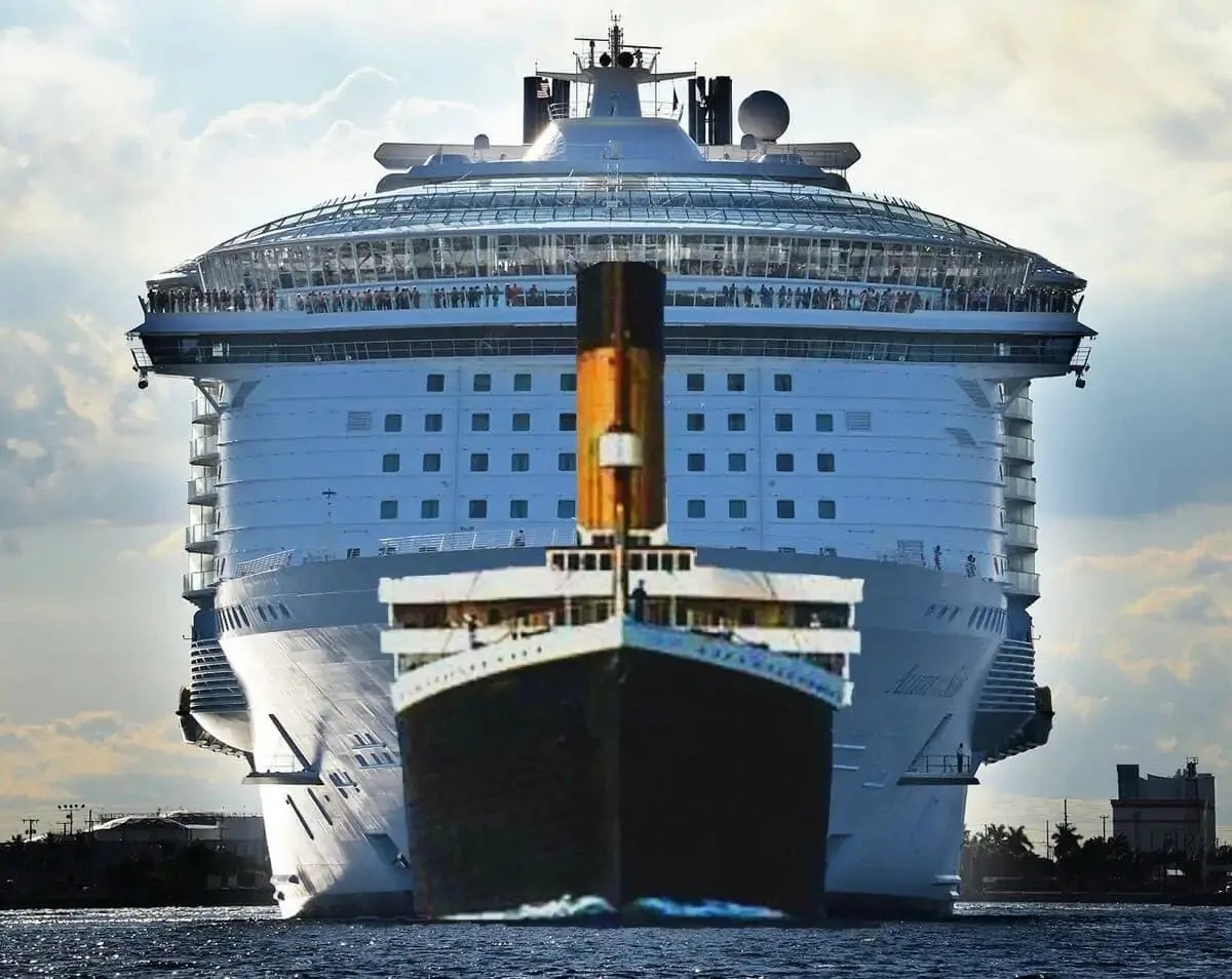🚢 Титаник vs Современные гиганты: насколько далеко мы уплыли?
