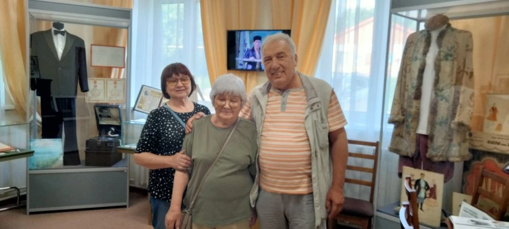 Сегодня музей Салиха Сайдашева посетили именитые гости из Казани. Это Наиль Раисович Бухараев - доце