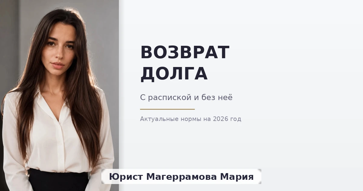 Долг не вернули? Разбираем, как вернуть деньги — с распиской и без