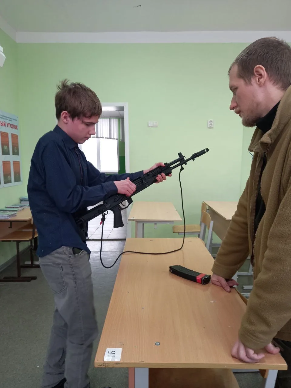 31 января прошли, уже ставшие традиционными, занятия по огневой подготовке с участием инструктора МА