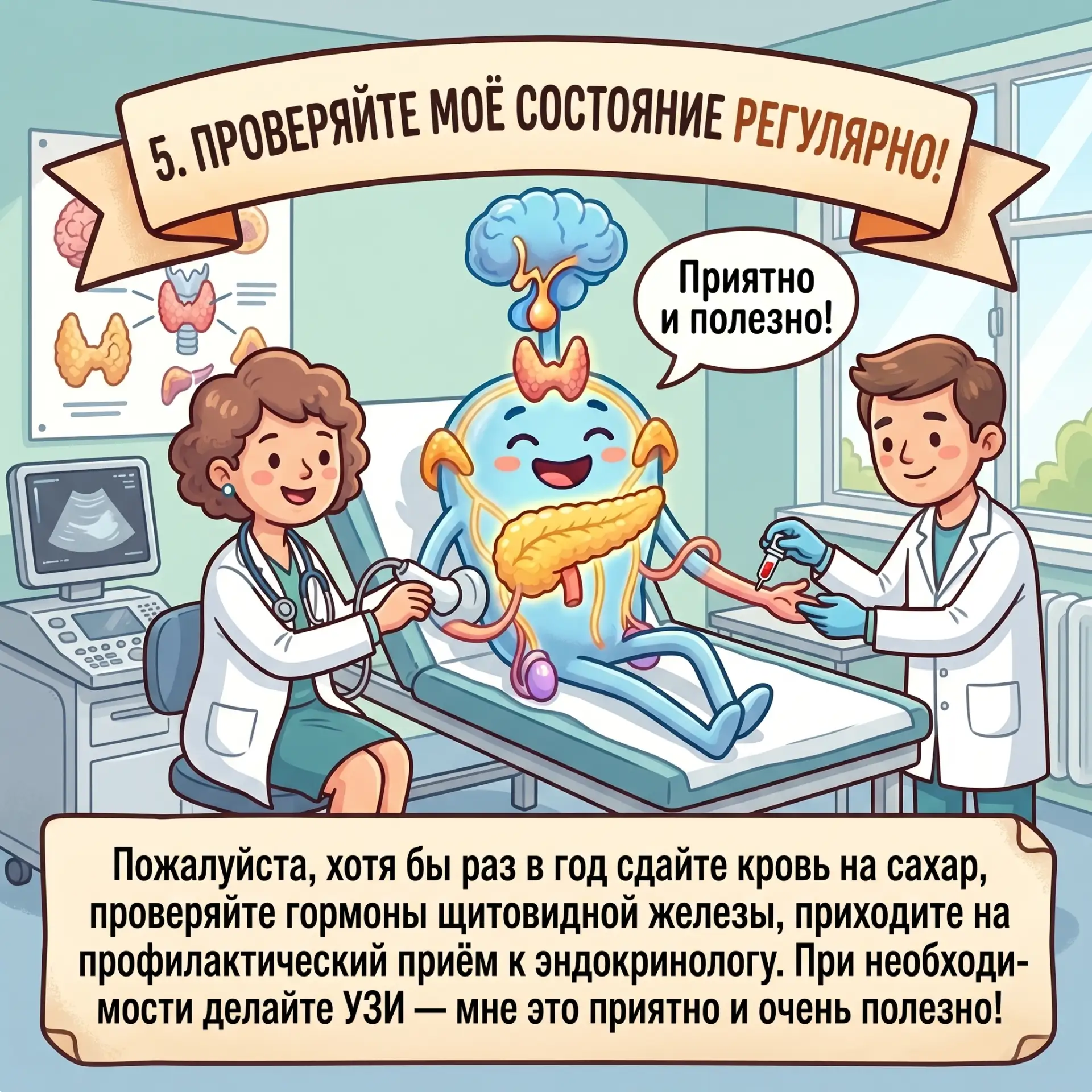 Период с 18 по 24 мая 2026 года обозначен Неделей профилактики заболеваний эндокринной системы (в че