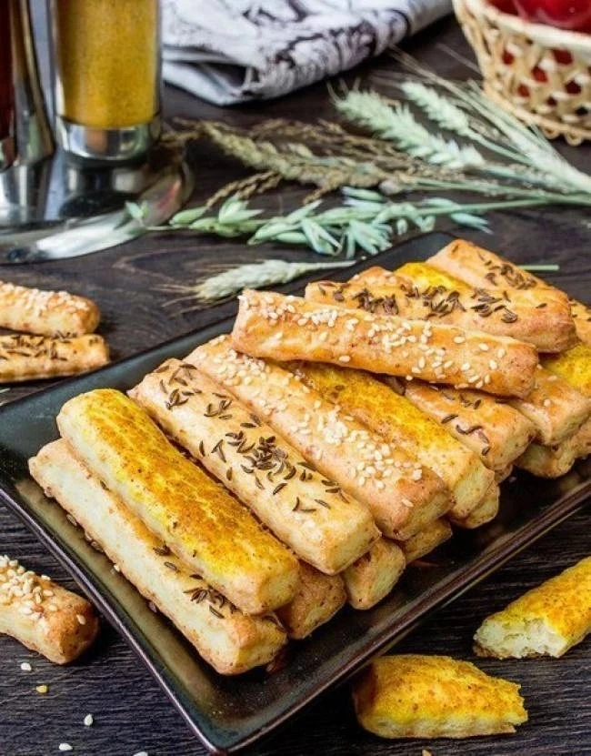 Палочки из творога с апельсиновым ароматом и корицей