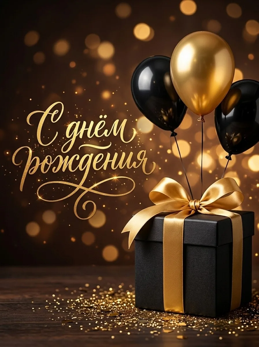 С днём рожденья!
Пусть успех будет ярким и стойким!
Пусть сбываются планы и цели,
Чтобы всё, что зад
