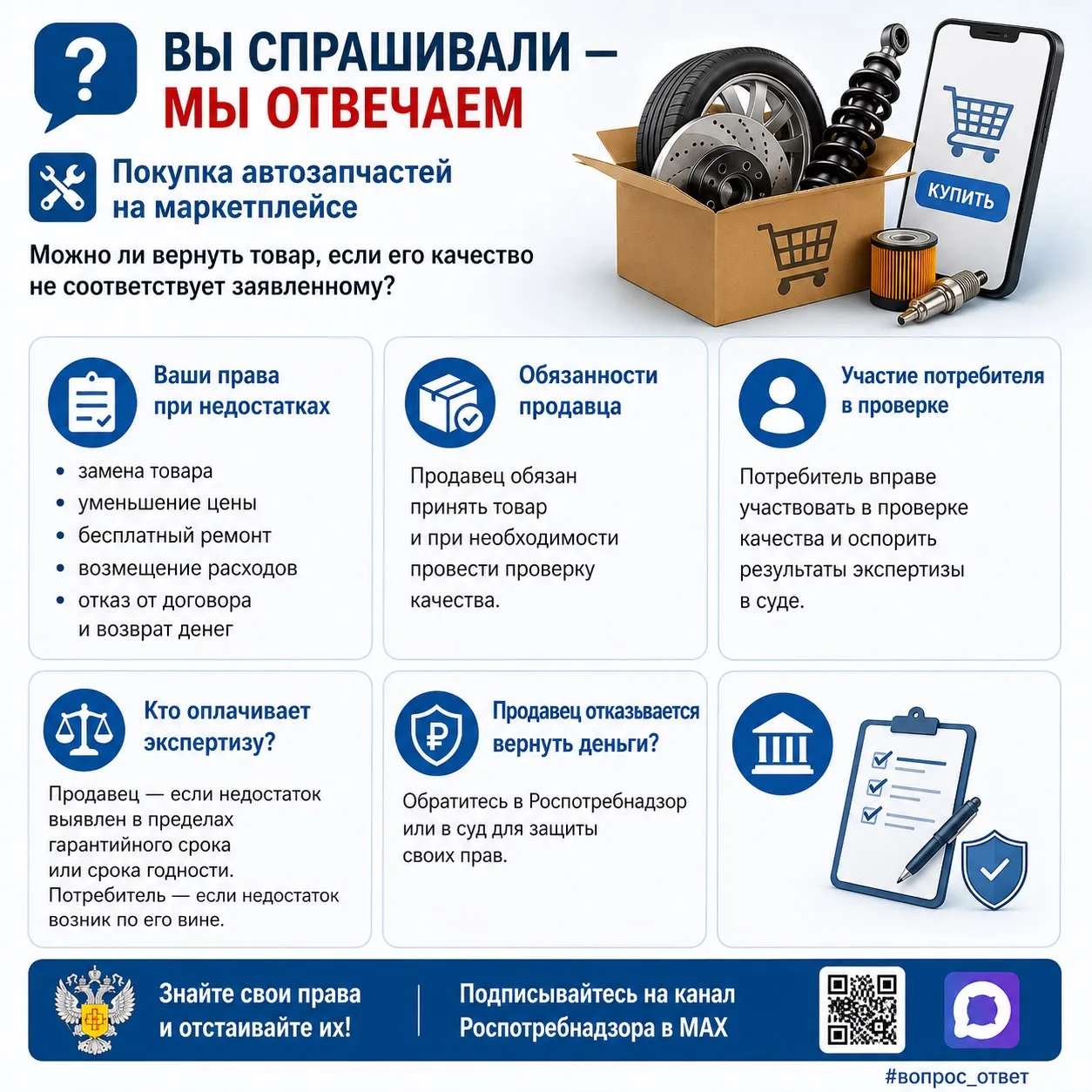 ❓ Вы спрашивали — мы отвечаем