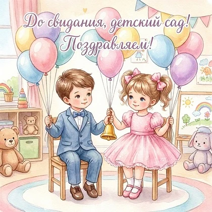 СЕГОДНЯ НАМ ГРУСТНО И РАДОСТНО: мы выпускаем из детского сада ребят подготовительных гр...