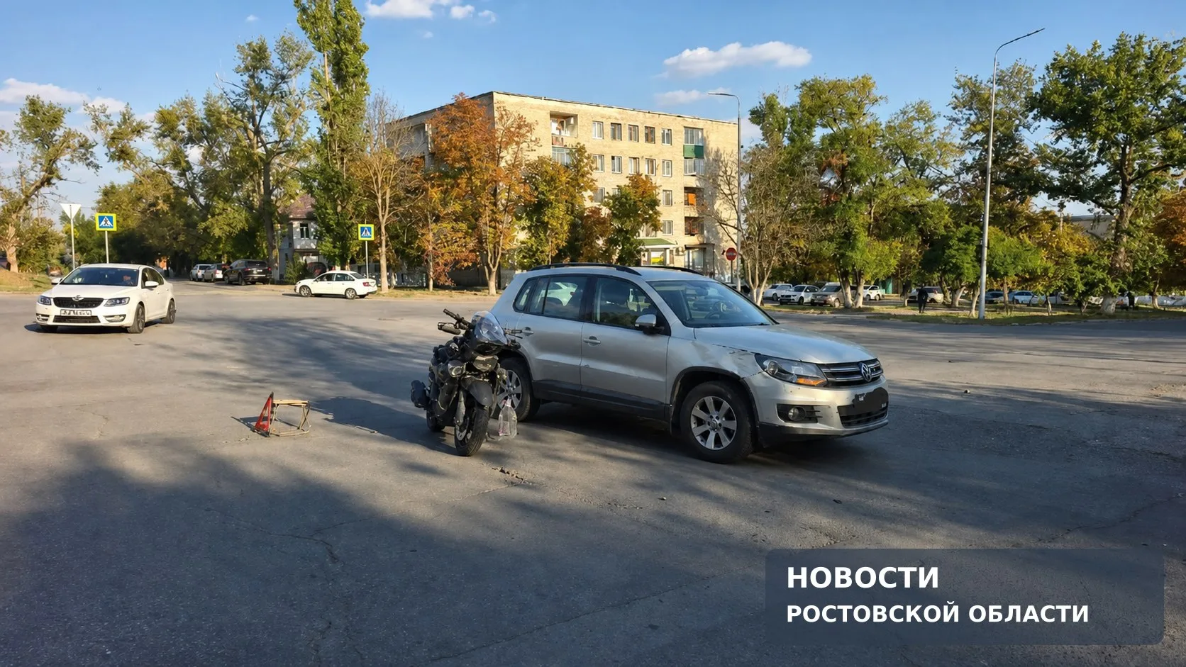 В Новочеркасске в ДТП пострадала 32‑летняя женщина на скутере