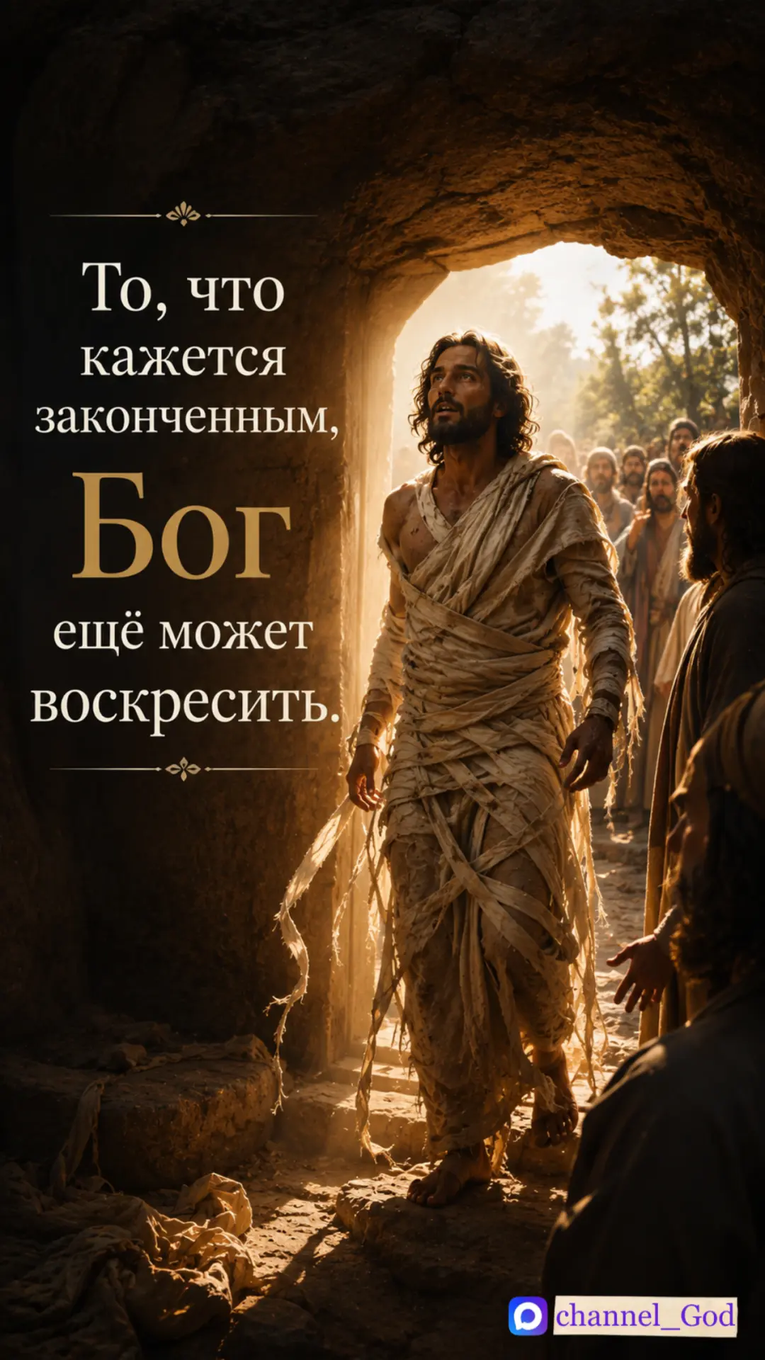 Лазарь выходит