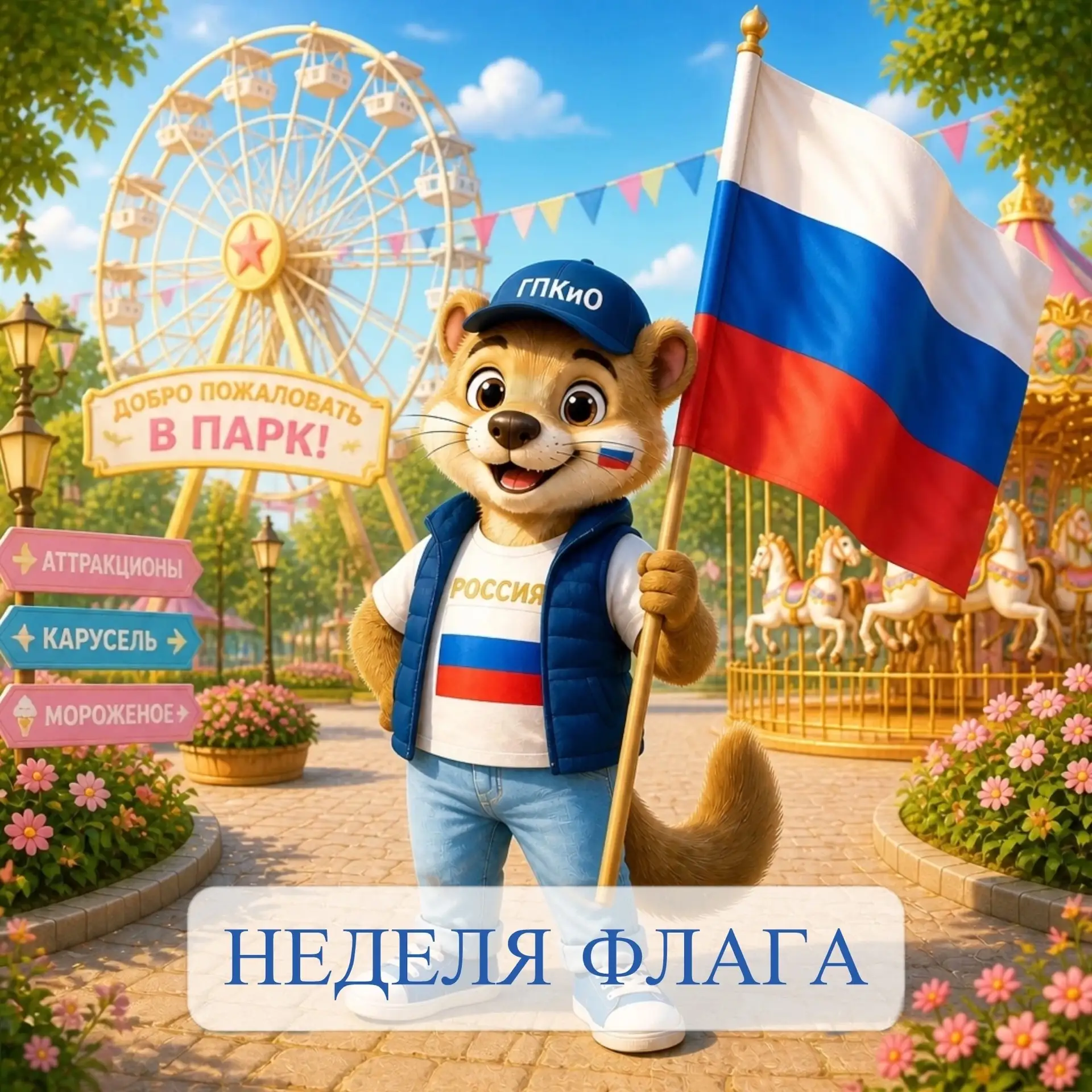 Неделя Государственного флага России!🇷🇺