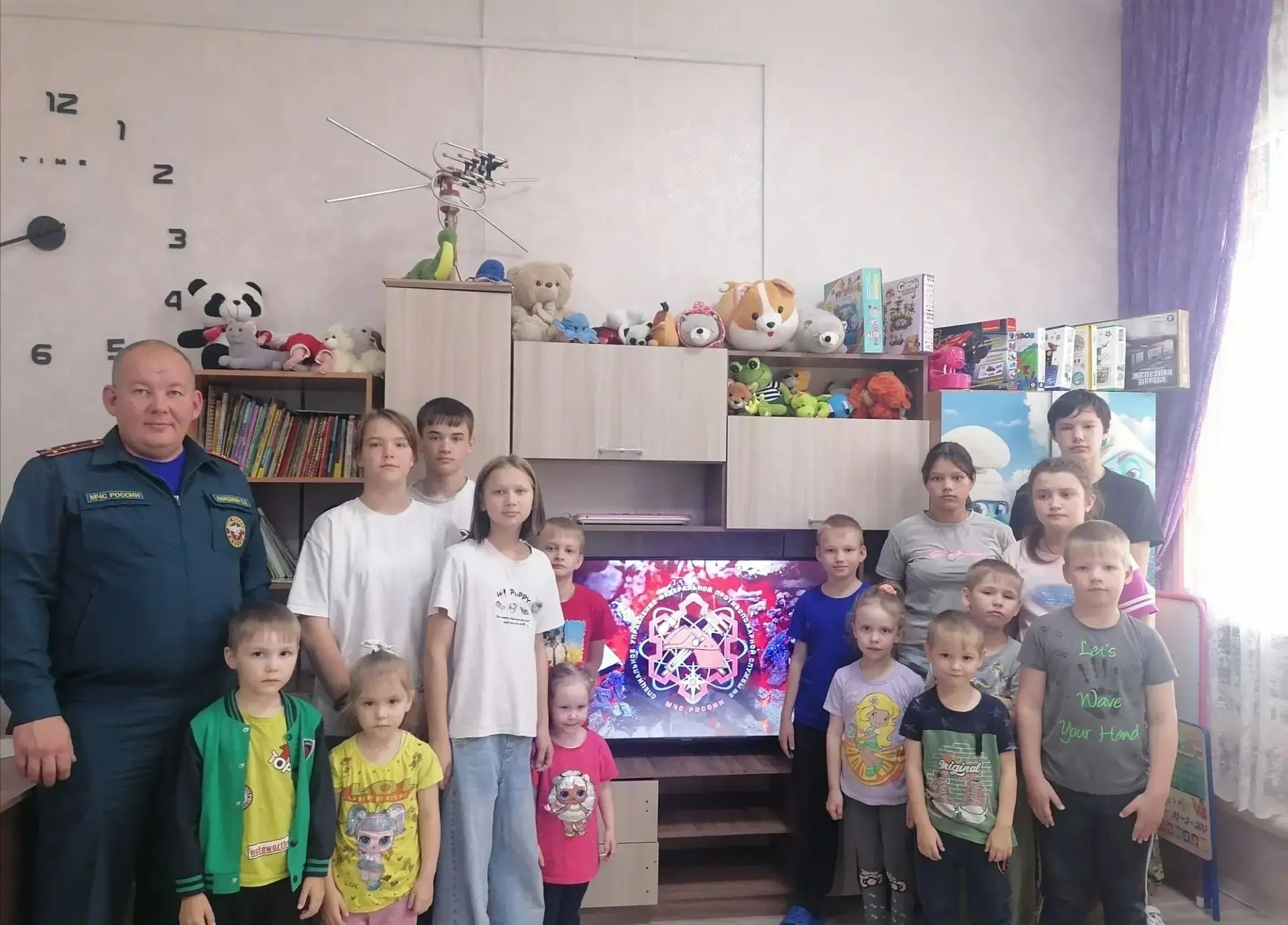 В стационарном отделении для детей находящихся в трудной жизненной ситуации ГУСО ССРЦ и...