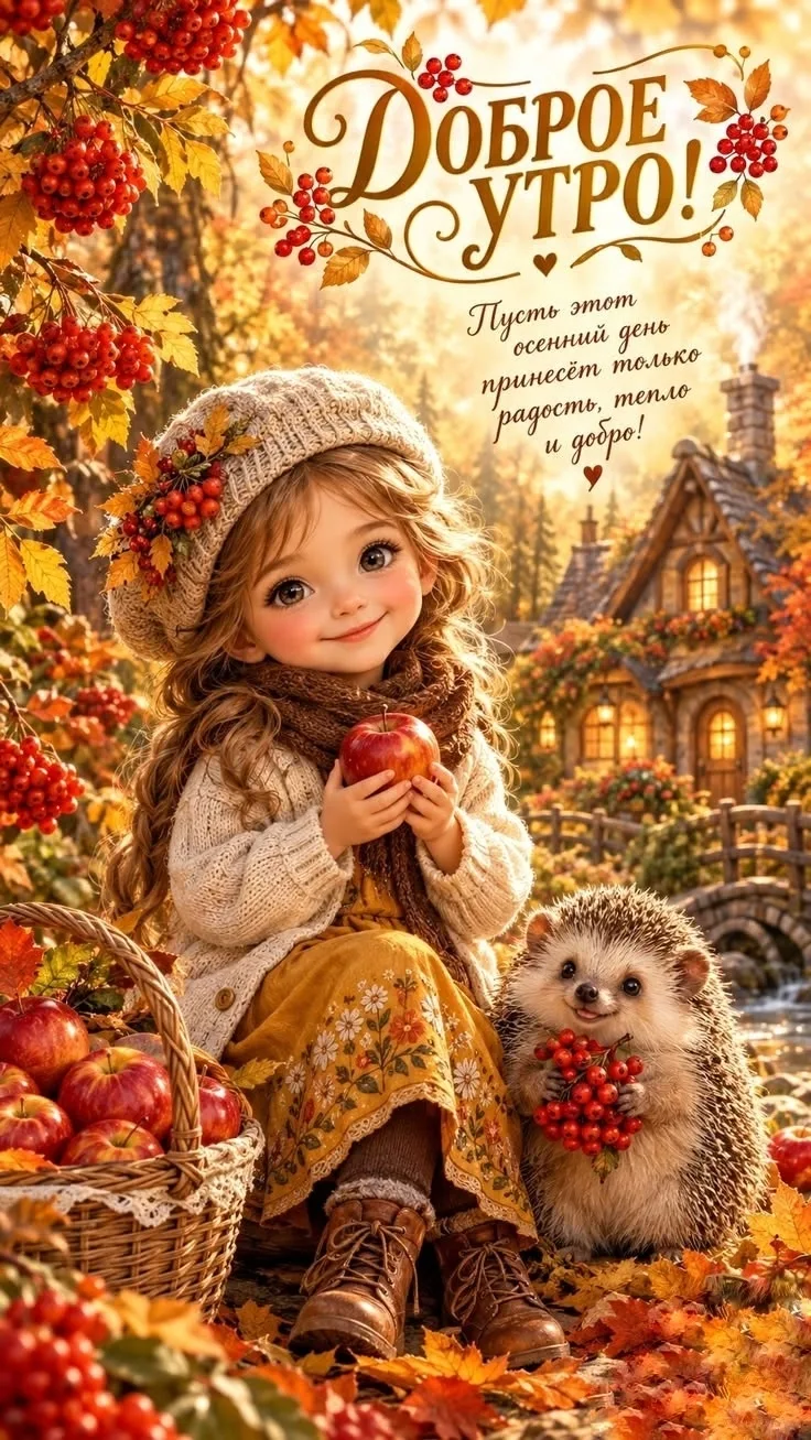 Добрейшее октябрьское утречко ☀️ ♥️🤗