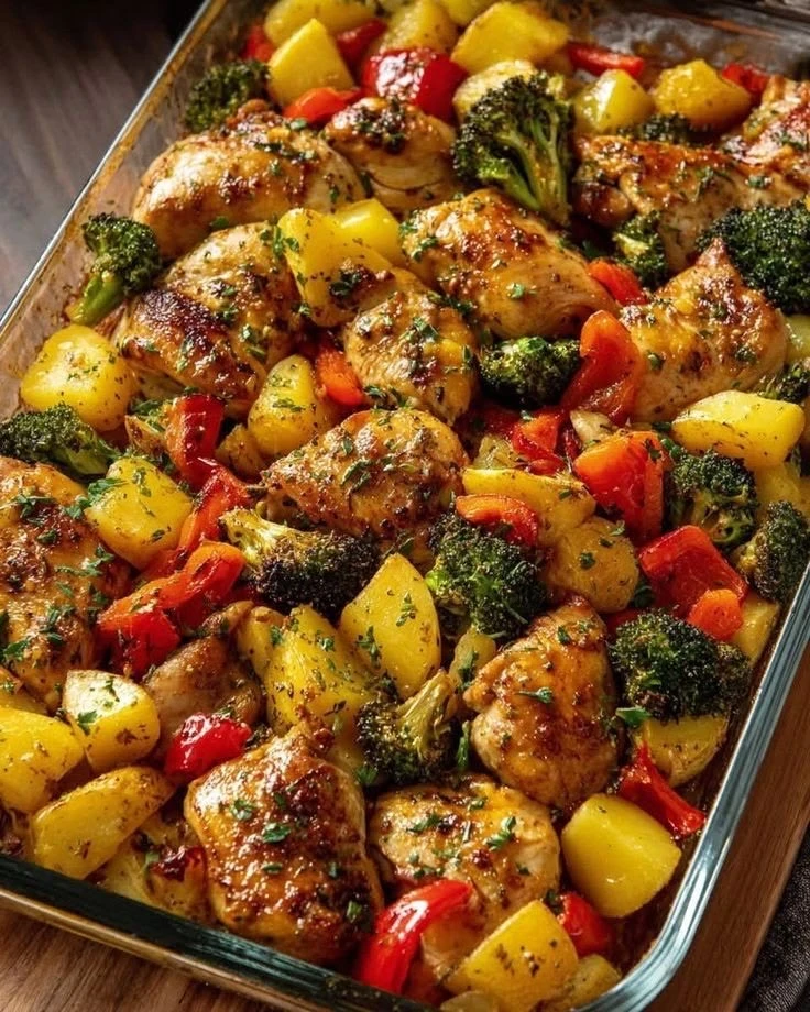 🌿✨ Куриная Гармония с Овощами: Классический Рецепт для Душевного Ужина ✨🌿