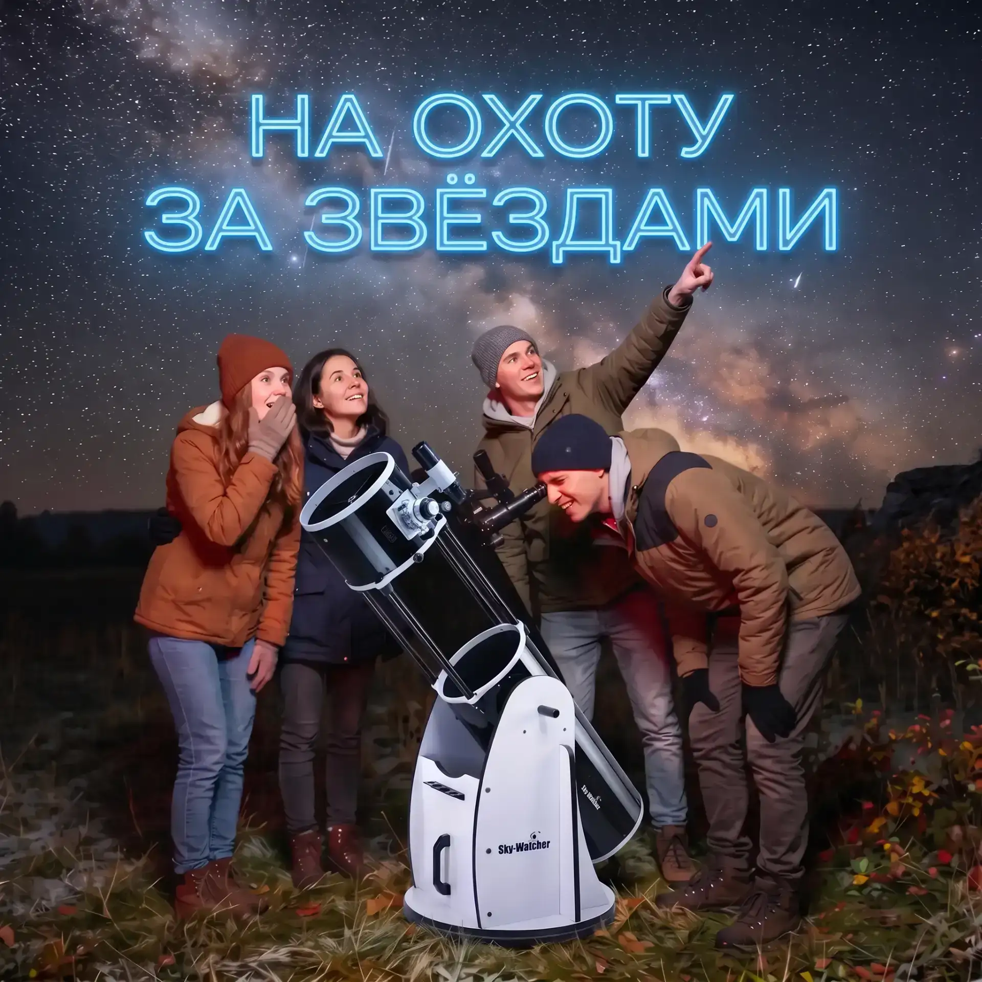 Ну что, открываем серию осенних загородных наблюдений! 🍁🔭