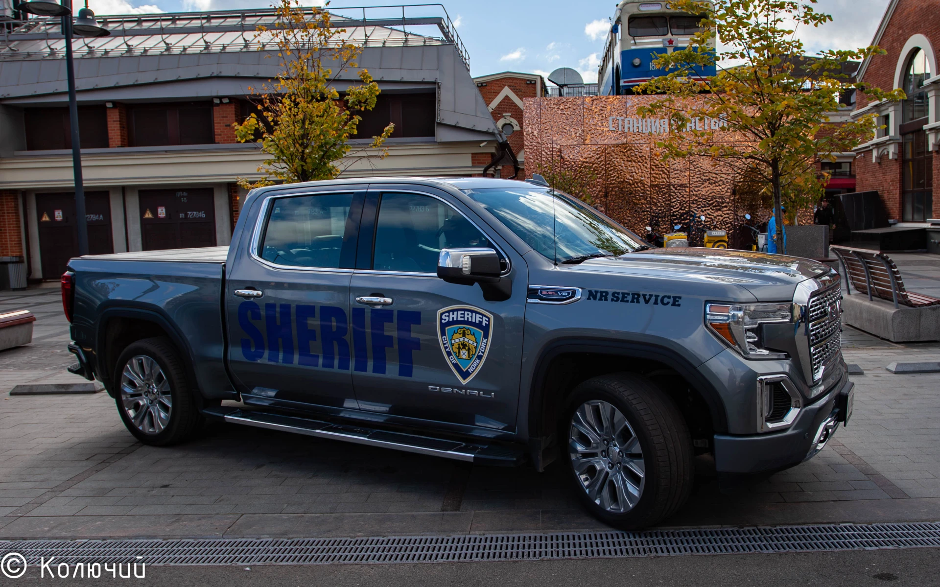 GMC Sierra 1500 Denali Ultimate (2020) службы шерифа Нью-Йоркской губернии