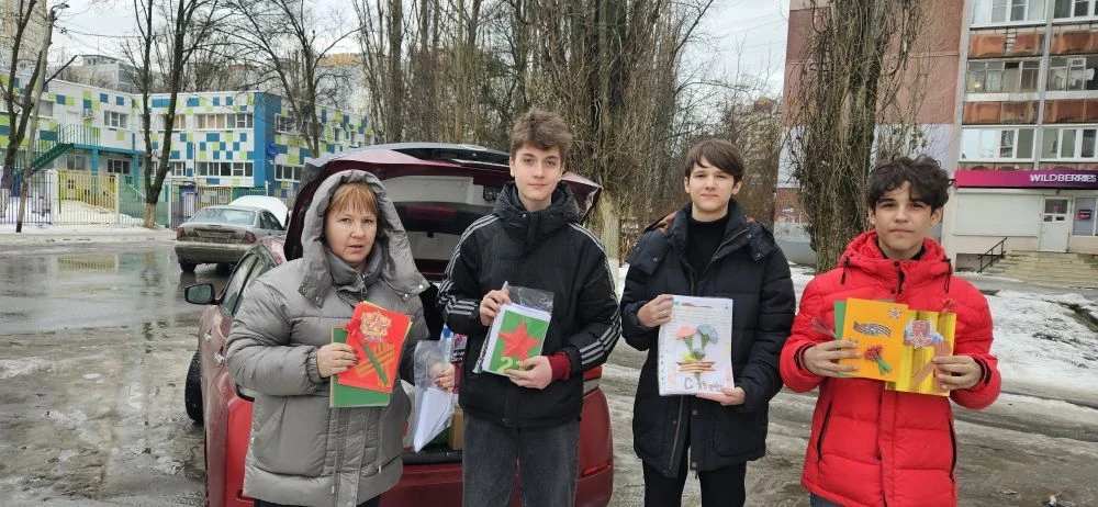 Акция «Письмо Солдату»  В рамках Месячника военно-патриотической и оборонно-массовой работы в Школе 