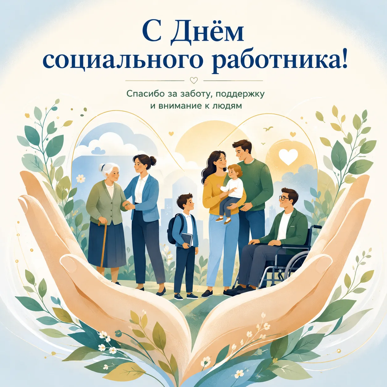 Уважаемые социальные работники, поздравляю вас с профессиональным праздником!