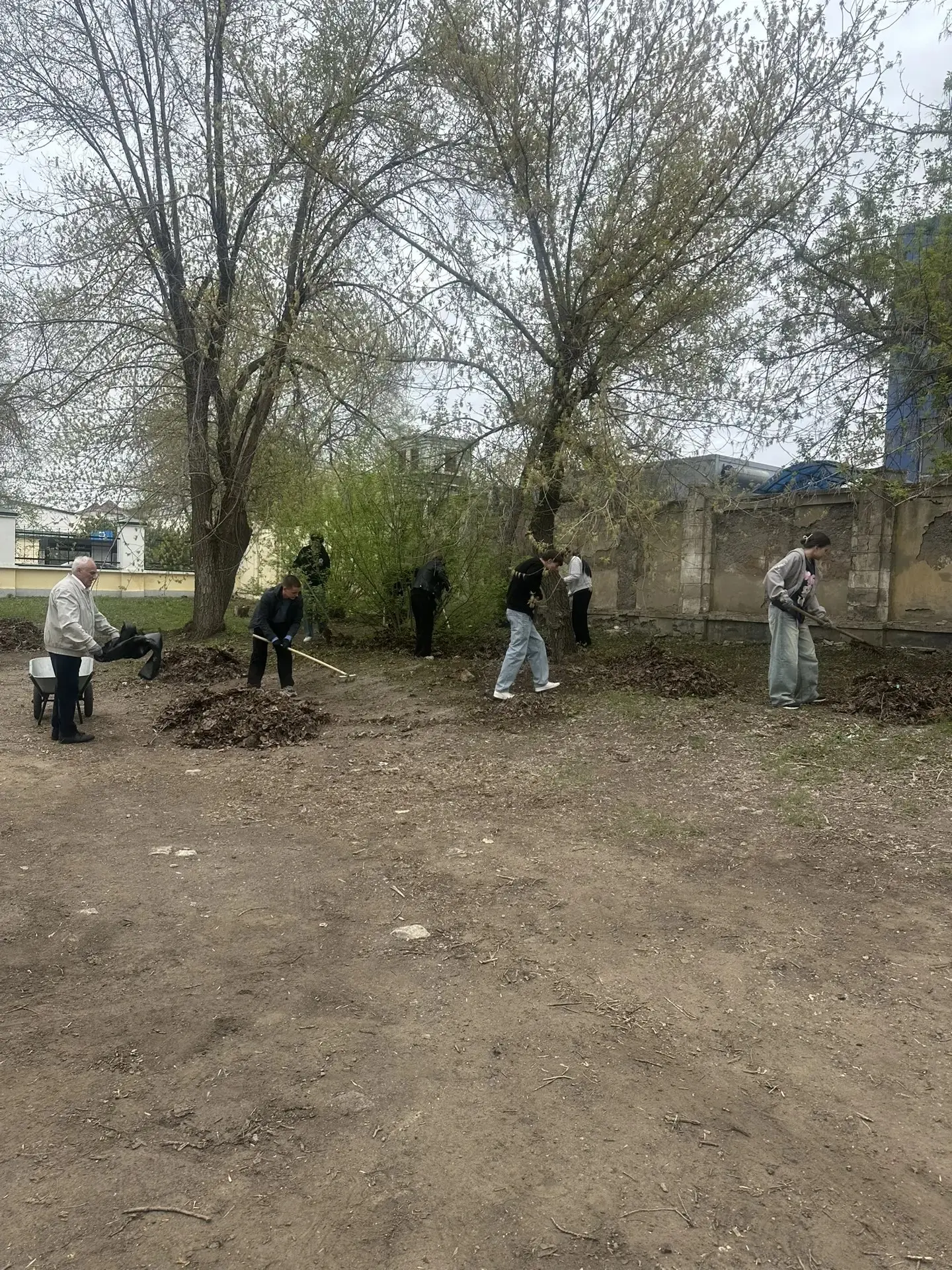 Более 500 мешков мусора собрали вокруг корпусов университета на субботниках  С начала апреля на терр